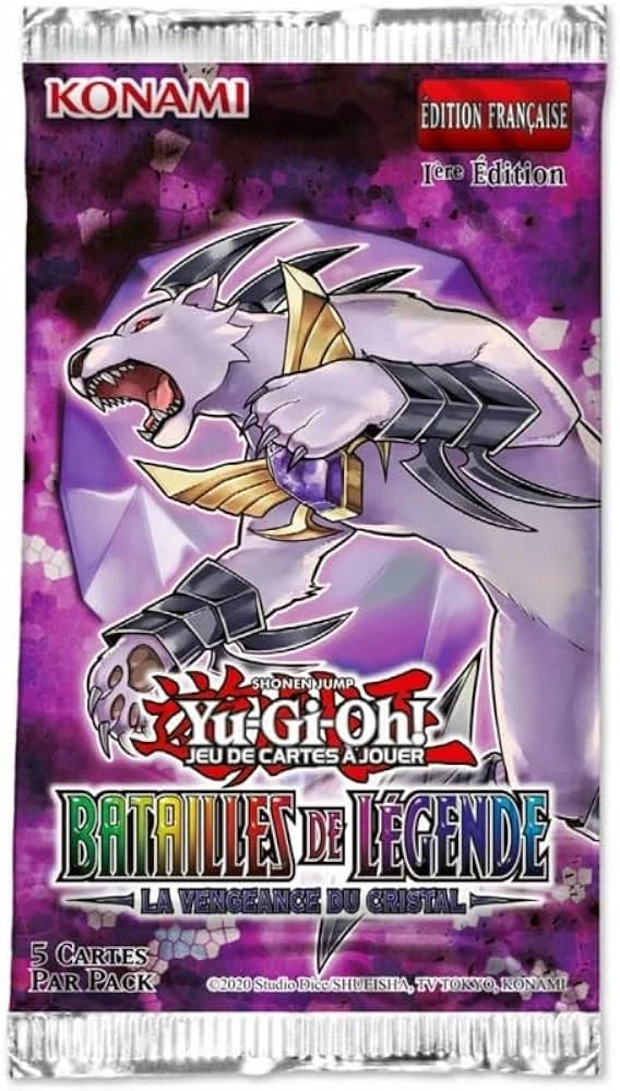 Booster Gi Yu-Gi-Oh : batailles de légende – La vengeance du cristal – FR - Vins Rouges Harmonieux pour Chaque Occasion