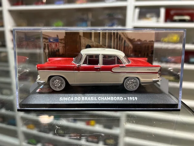 Simca Do Brasil Chambord 1959 1/43 - Vins Rouges Harmonieux pour Chaque Occasion - camion chevrolet 1/43 vin occasion