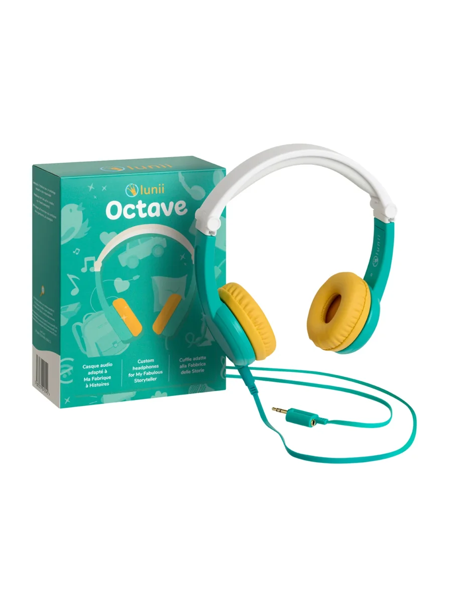Casque d'écoute Octave - Lunii - Boutique gris Maman & Bébé – Produits Essentiels au Quotidien