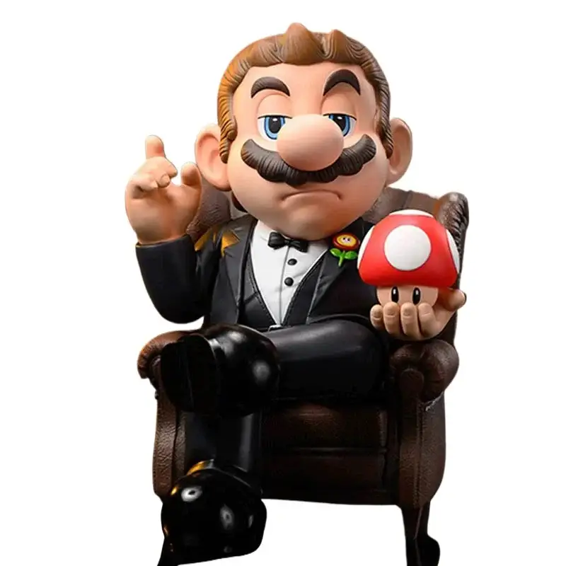 Figurine Super Mario Parrain Boutique Bébé Ligne Soins Jouets Articles Maison