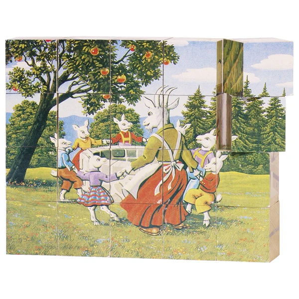 CASSE-TÊTE CUBES Goodies CONTES DE FÉES EN BOIS - Boutique Maman & Bébé – Produits Essentiels au Quotidien