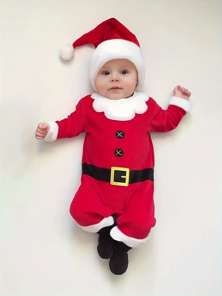 Costume de Noël bébé en velours rouge avec bonnet – tenue festive douce - Éclairage de qualité avec frais de port offerts Bonnet Calamar Chapeaux de Déguisement Calmar Respirants Drôles |  Accessoires de Fête d'Animaux Marins pour Adultes Garçons Filles Soirées  Spectacles ...