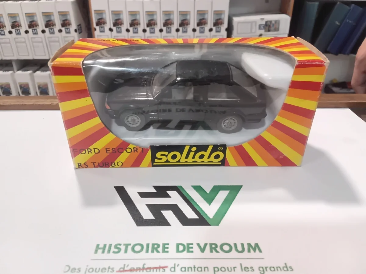 Ford Escort RS Turbo n° Solido 1/43 Vins Rouges Harmonieux Occasion