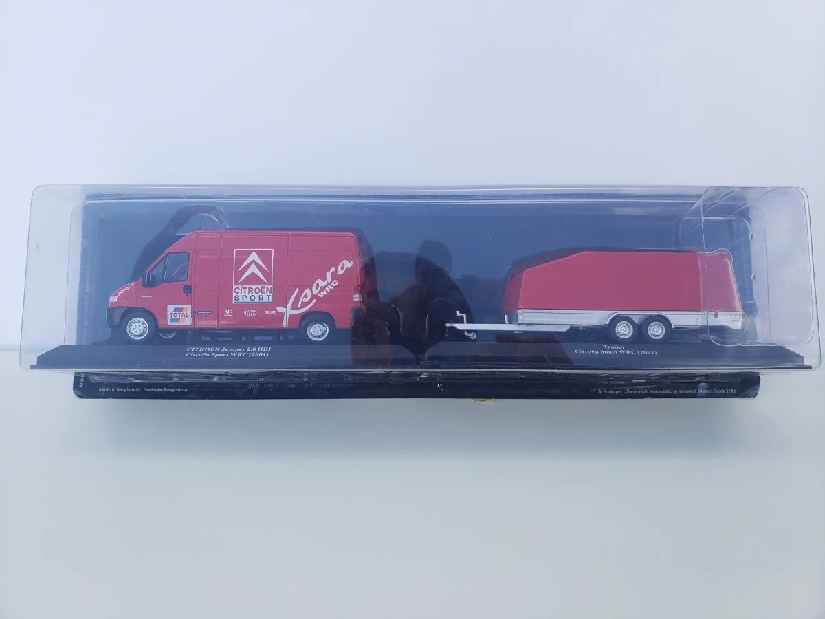 Citroën – Jumper 2.8 HDI Citroën Sport WRC + Trailer – 2001 - Vins Rouges Harmonieux pour Chaque Occasion - {'count': 1, 'name': 'Larrivet'}
