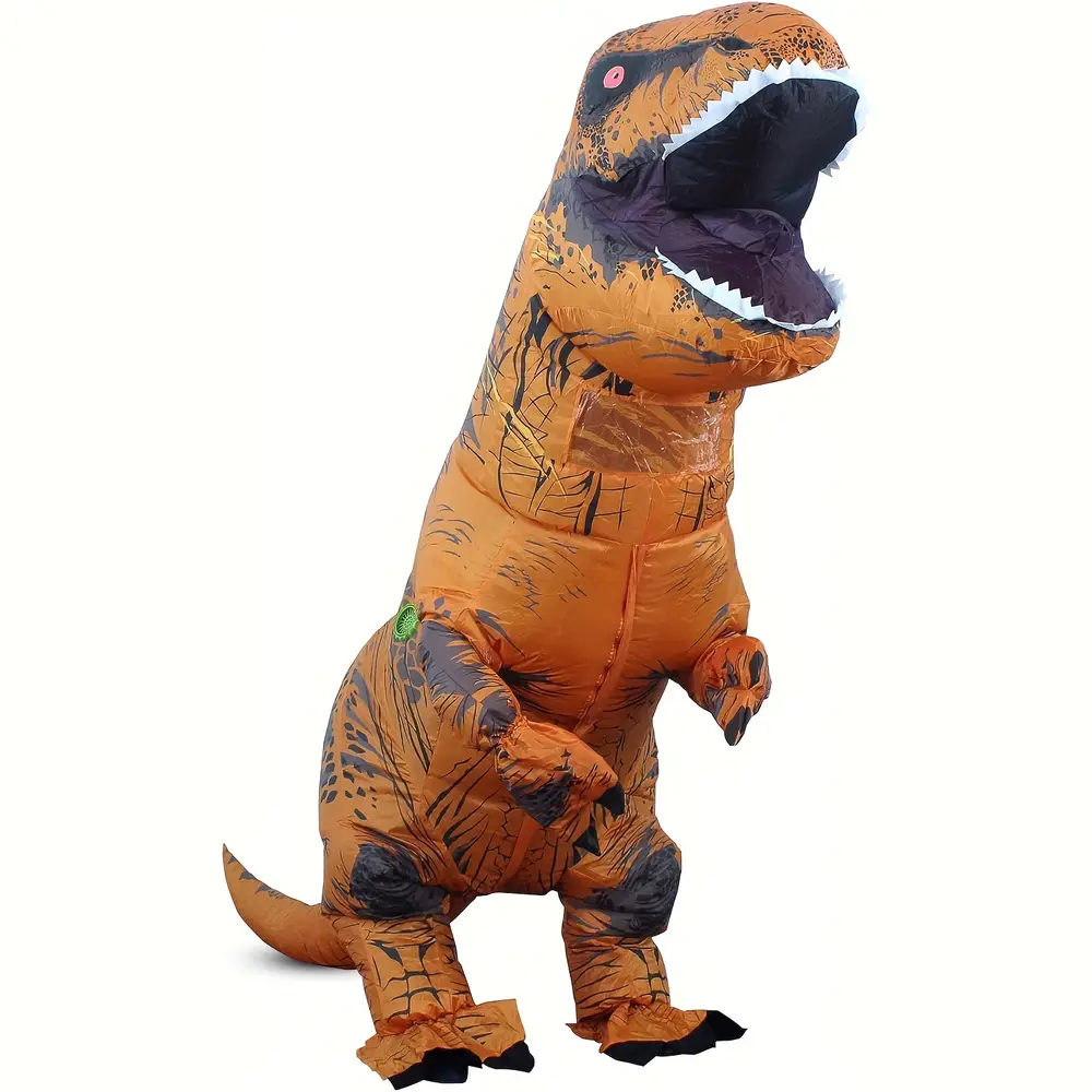 Costume dinosaure gonflable T-Rex adulte – déguisement réaliste et fun - Éclairage de qualité avec frais de port offerts - {'count': 1, 'name': 'UNIFORM'}