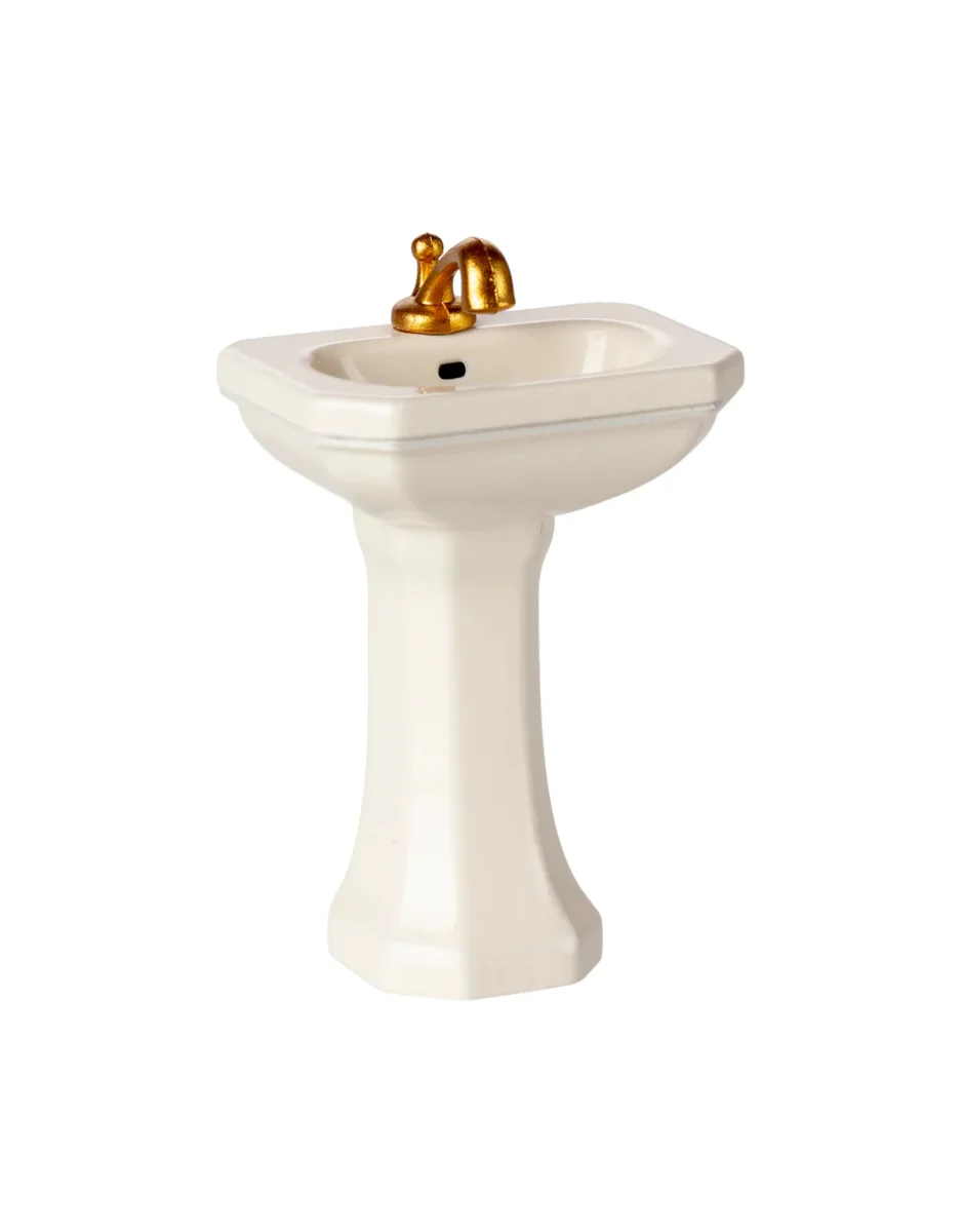 Évier de salle de bain pour souris - Blanc - Maileg - Boutique Maman & Bébé – Produits Essentiels au Quotidien Kitchen Corner - Coffret Évier et Vaisselle | Smyths Toys Belgique