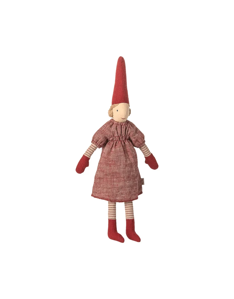 Pixie - Taille 2 - Fille avec robe rouge - Maileg - Boutique Maman & Bébé – Produits Essentiels au Quotidien Robe licorne, MOTIF EXCLUSIF MEF, 3 à 5 ans – mefcreations