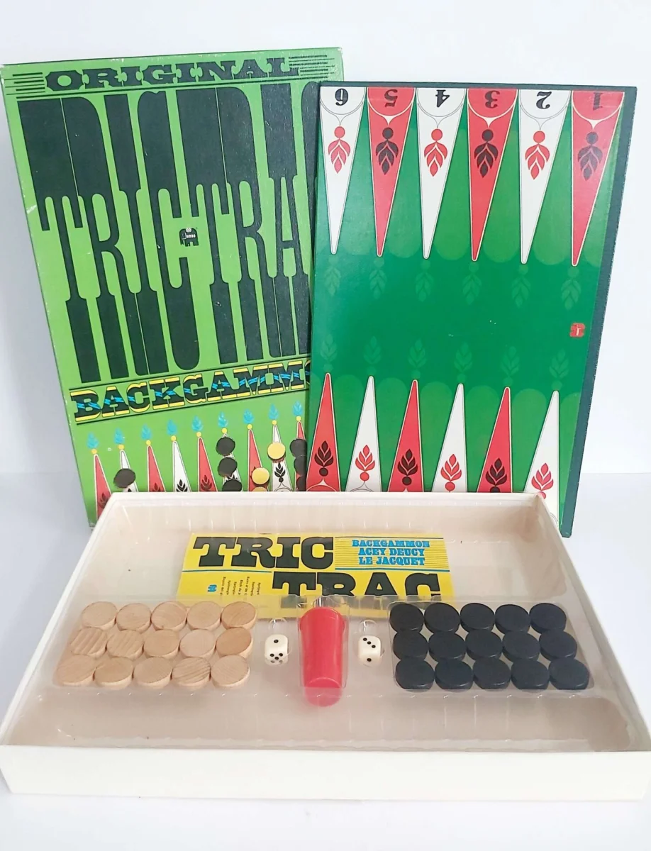 Trictrac Backgammon Vins Rouges Harmonieux Occasion