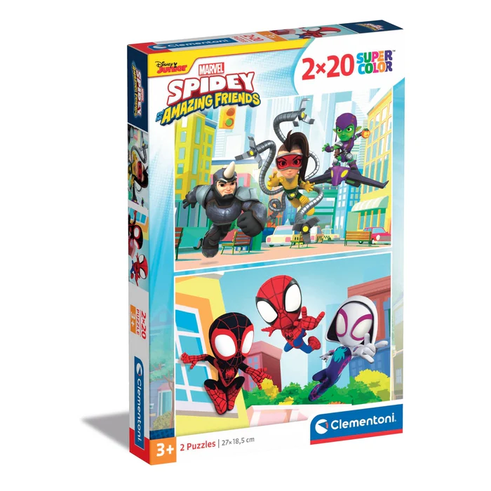 Spidey And His Amazing Coffret Friends - 2x20 pièces - E-shop mondial – Produits durables, modernes et accessibles partout