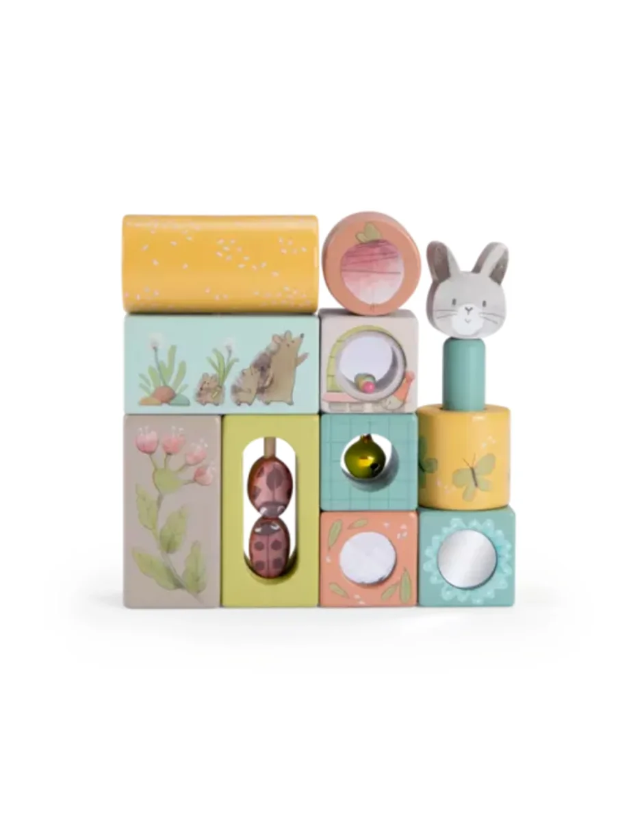 Cubes d'activités - Trois petits lapins - Moulin Roty - Boutique Maman & Bébé – Produits Essentiels au Quotidien - Motricité lapin