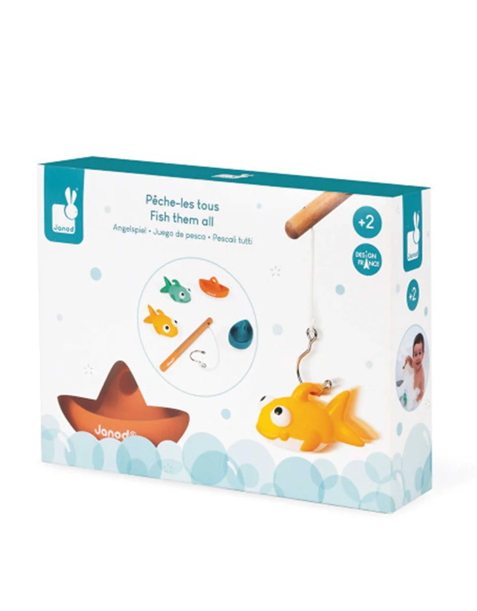 Jeu - Pêche-les tous! - Bebe Janod - Boutique Maman & Bébé – Produits Essentiels au Quotidien