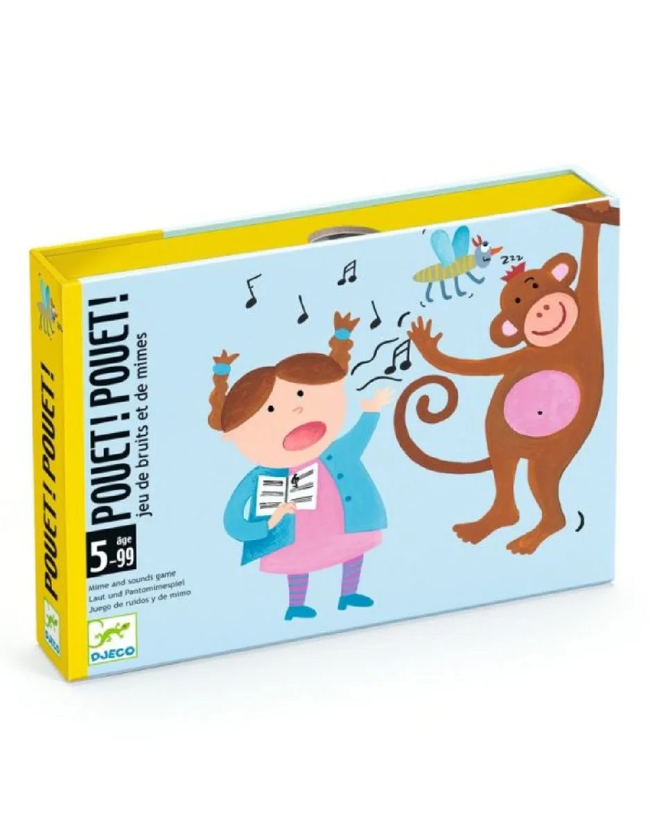 Jeu - Pouet! Pouet! - Djeco - Boutique Maman & Bébé – Produits Essentiels au Quotidien Cube à Empiler Bébé – Pour Les Petits