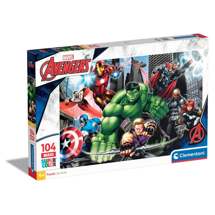Marvel The Avengers - 104 pièces - E-shop mondial – Produits plastiques durables, modernes et accessibles partout
