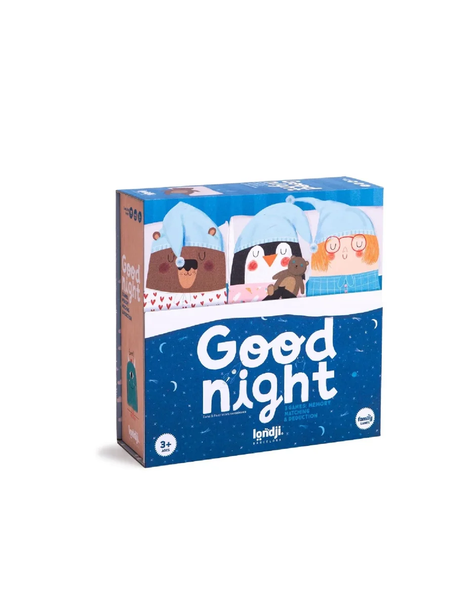 Jeu de mémoire - Good night - Londji - Boutique Maman & Bébé – Produits Essentiels au Quotidien - {'count': 1, 'name': 'Coccinelles'}
