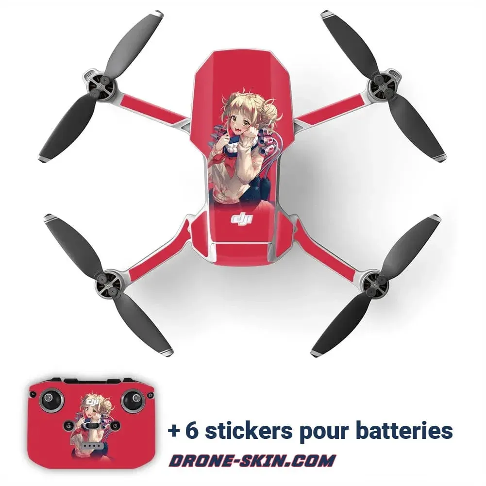 Sticker pour Drone DJI mini 1 et 2 Anim’ - ​Drones Professionnels & Grand Public | Boutique Française​ - backpack drone amp boutique