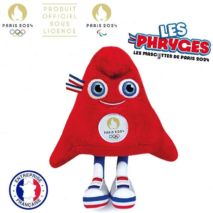 Phryge Plush Official Mascot Olympic Games Paris 2024 - Matériel sport pas cher – Meilleur rapport qualité-prix - peluche chat veterinaire plush matériel – rapport qualité - prix