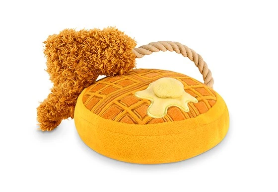 Peluche gaufre au poulet - Saldi Straordinari – Offerte Speciali Disponibili Adesso - Coussin bébé