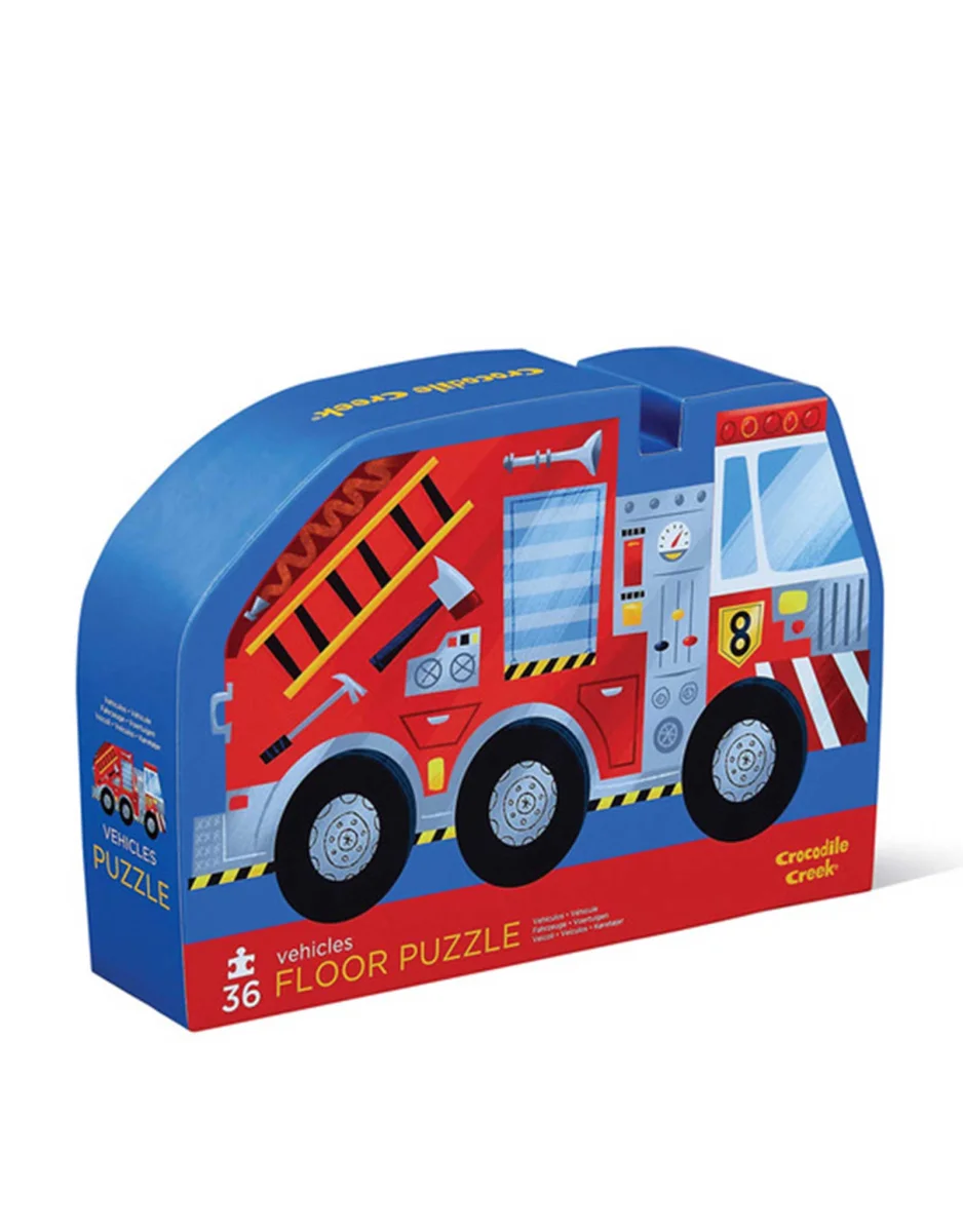 Casse-tête - 36 pièces - Camion de pompier 3+ - Crocodile Creek - Boutique Maman & Bébé – Produits Essentiels au Quotidien - {'count': 3, 'name': 'Trick'}