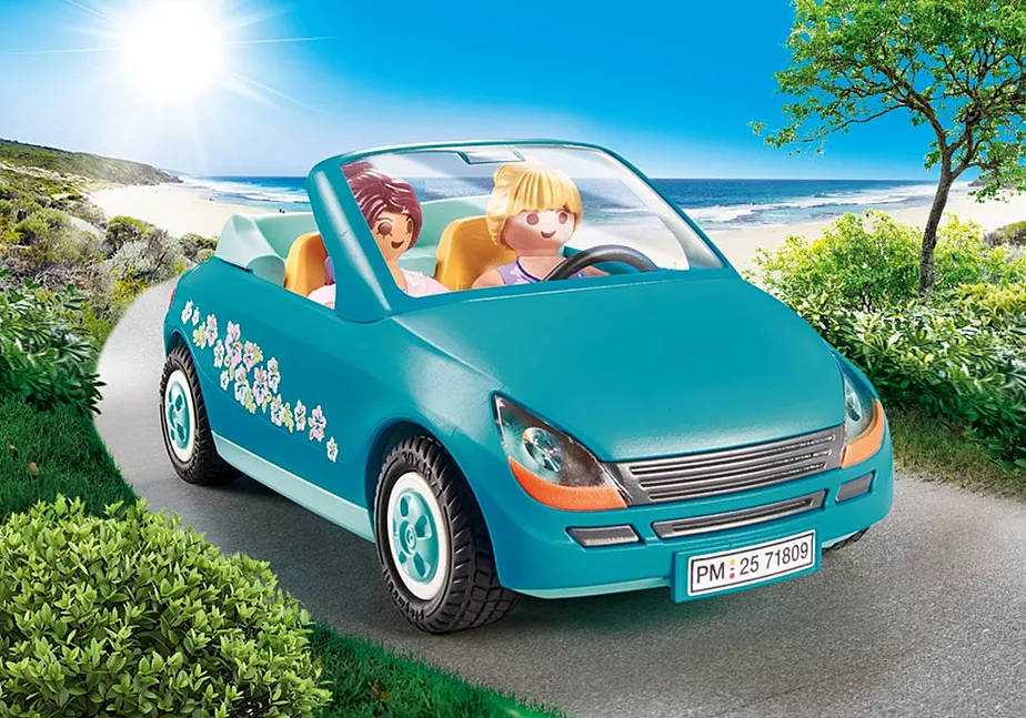 CABRIOLET ET JEUNES FILLES EN VACANCES "MY LIFE" - Boutique Maman & Bébé – Produits Essentiels au Quotidien Mon bébé cabrioles Mimi le chat - La Grande Récré