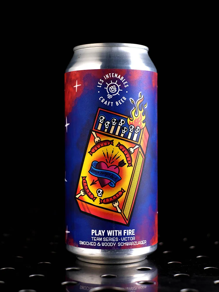 Les Intenables | Play With Fire | Smoked & Woody Schwarzlager | 6% - Vins Rouges Harmonieux pour Chaque Occasion - {'count': 1, 'name': 'week'}