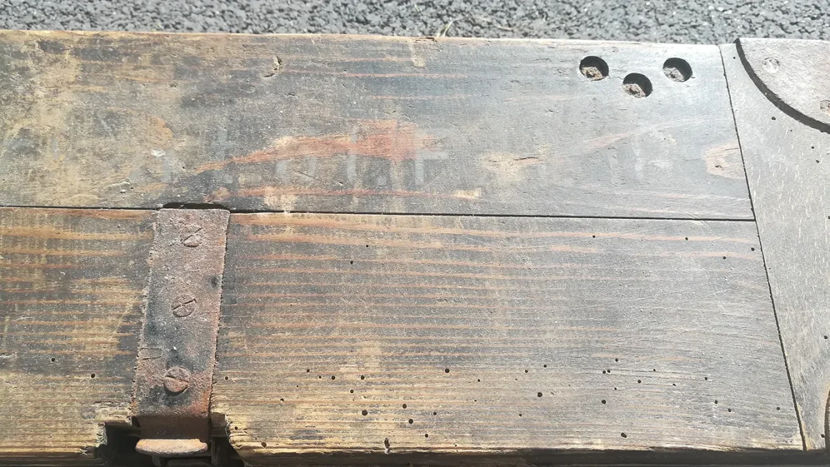 Caisse Sonderkart l. ALLEMAND WW2 Éclairage qualité frais port offerts