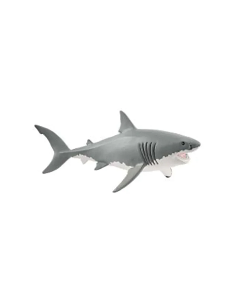 Figurine - Grand requin blanc Smyths - Schleich - Boutique Maman & Bébé – Produits Essentiels au Quotidien