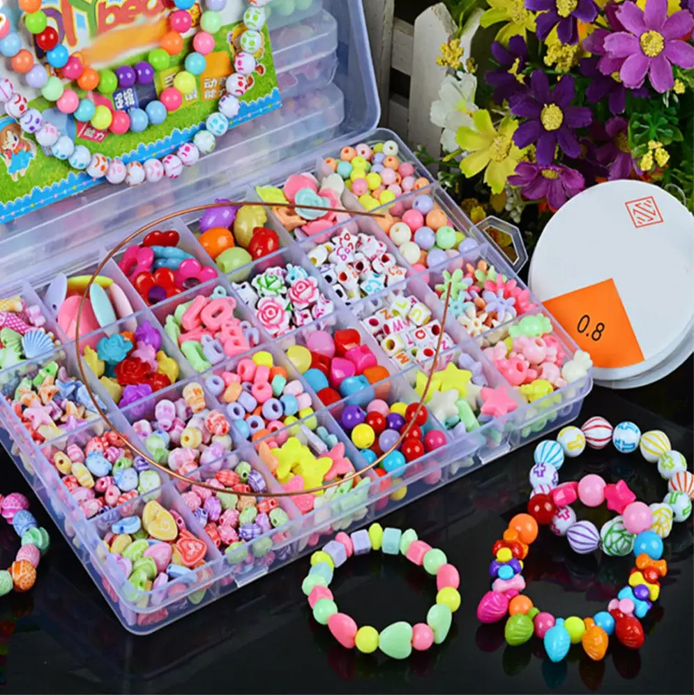 Jouet créatif perles pour fille - Boutique Bébé en eau Ligne : Soins, Jouets et Articles Maison