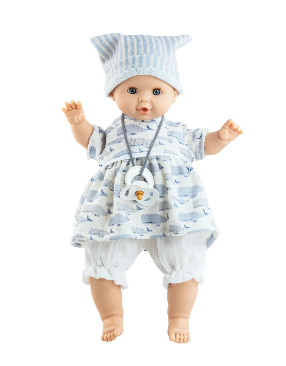 Poupée Alex Sonia Sonia robe baleine chapeau Paola Reina Boutique Maman Bébé Produits Essentiels Quotidien