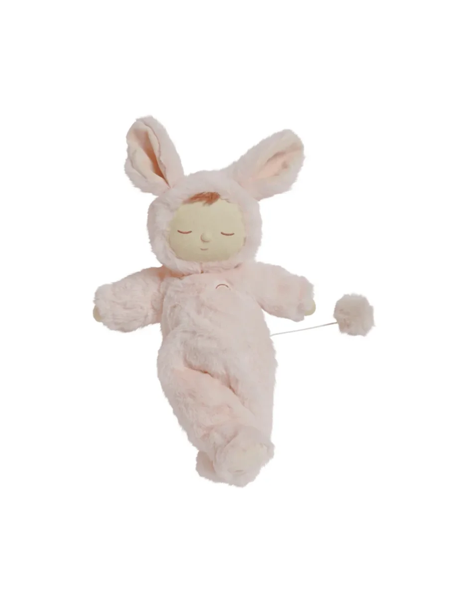 Poupée musicale Lullaby Cozy Dinkum Lapin Moppet Olli Ella Boutique Maman Bébé Produits Essentiels Quotidien