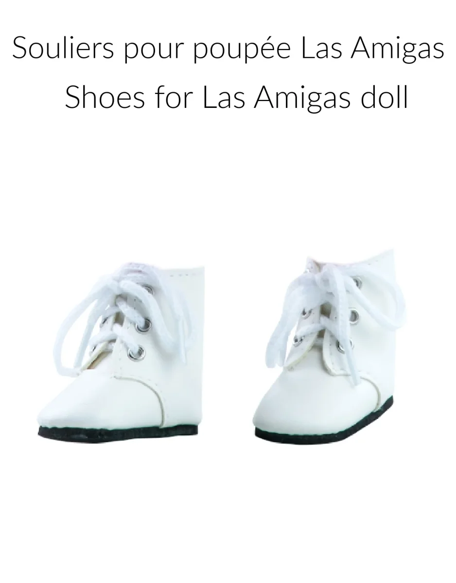 Souliers pour poupée Las Amigas - Bottines blanches - Paola Reina - Boutique Maman & Bébé – Produits Essentiels au Quotidien - {'count': 1, 'name': 'idealo.fr'}
