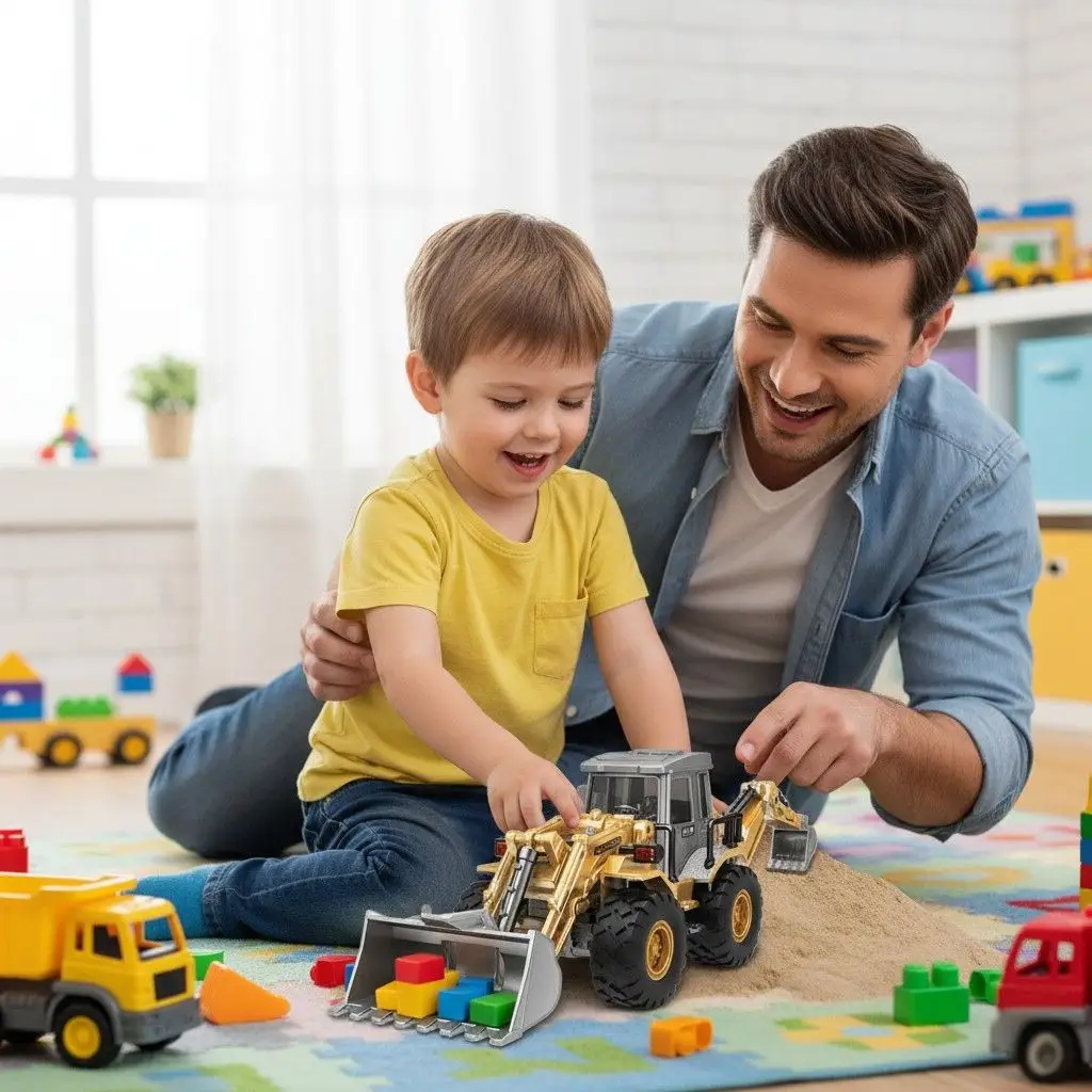 Jouet Tracteur véhicule chantier miniature Boutique Bébé Ligne Soins Jouets Articles Maison