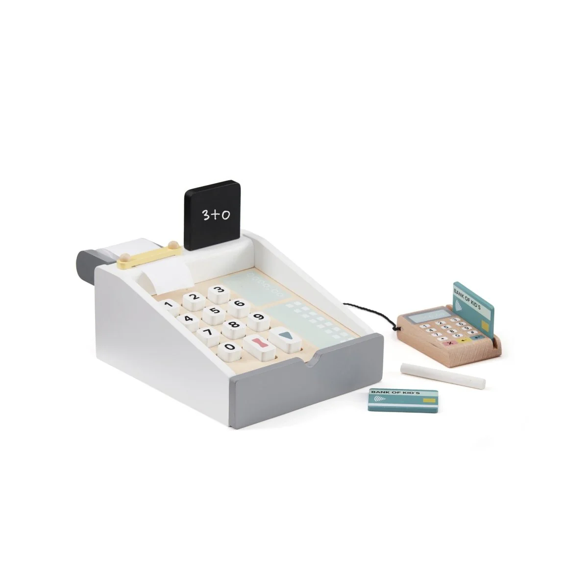 Kid's Concept CaisseDeBois Caisse enregistreuse en bois - E-shop mondial – Produits durables, modernes et accessibles partout