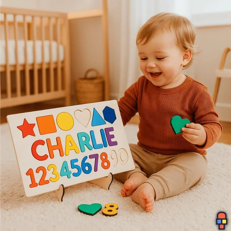 Puzzle Libres personnalisé prenom | BabyPuzzle™ - Boutique Bébé en Ligne : Soins, Jouets et Articles Maison