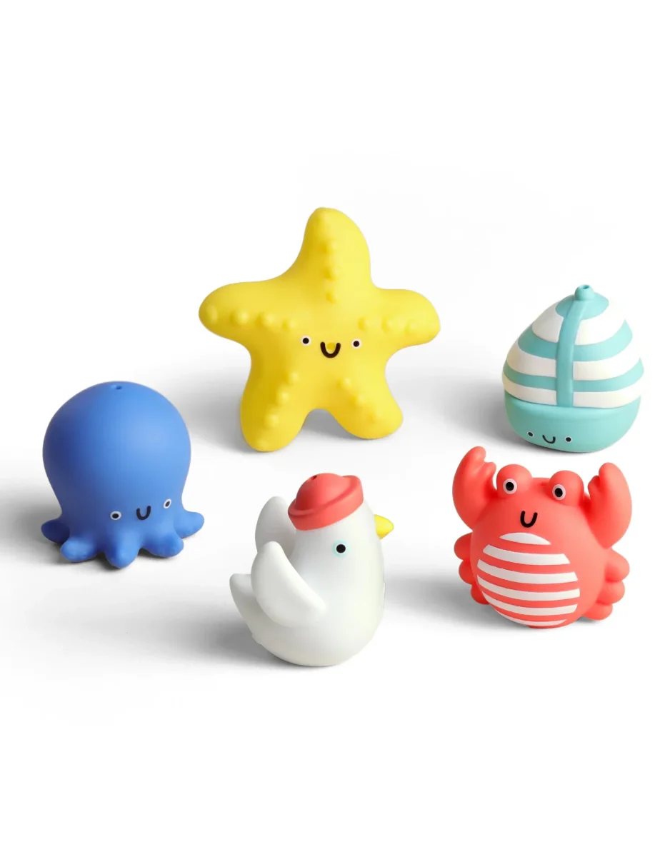 Marionnettes à doigt Bitzy Puppets™ avec un gicleur - Nautique - Itzy Ritzy - Boutique Maman & Bébé – Produits Essentiels au Quotidien Baby plastique caoutchouc doigt des animaux de ferme de marionnettes, les  enfants de jouets Jouets de bain, les enfants de marionnettes de doigt -
