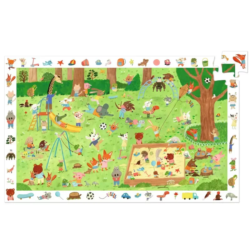 CASSE-TÊTE OBSERVATION "LE SQUARE DES PETITS AMIS" 35 MCX - Boutique Maman & Bébé – Produits Essentiels au Quotidien - {'count': 1, 'name': 'Newpop'}