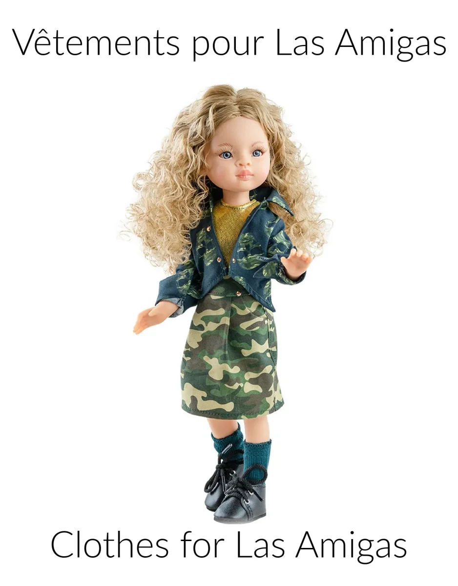 Vêtement Las Amigas Ensemble jupe camouflage Paola Reina Boutique Maman Bébé Produits Essentiels Quotidien