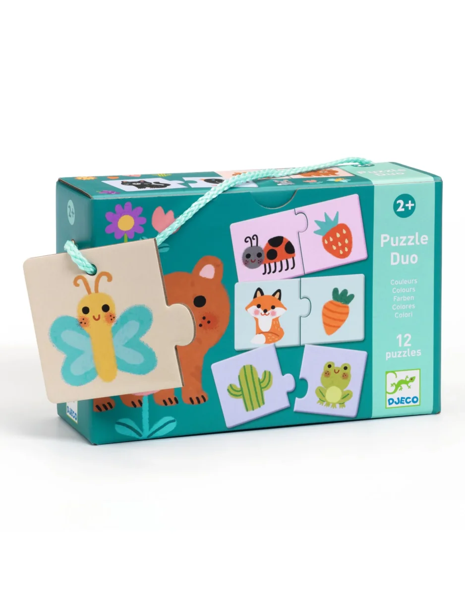 Casse-tête duo - Couleurs - Djeco - Boutique Maman & Bébé – Produits Essentiels au Quotidien Casse-têtes | Mlle & Coco – Mlle et Coco Inc.