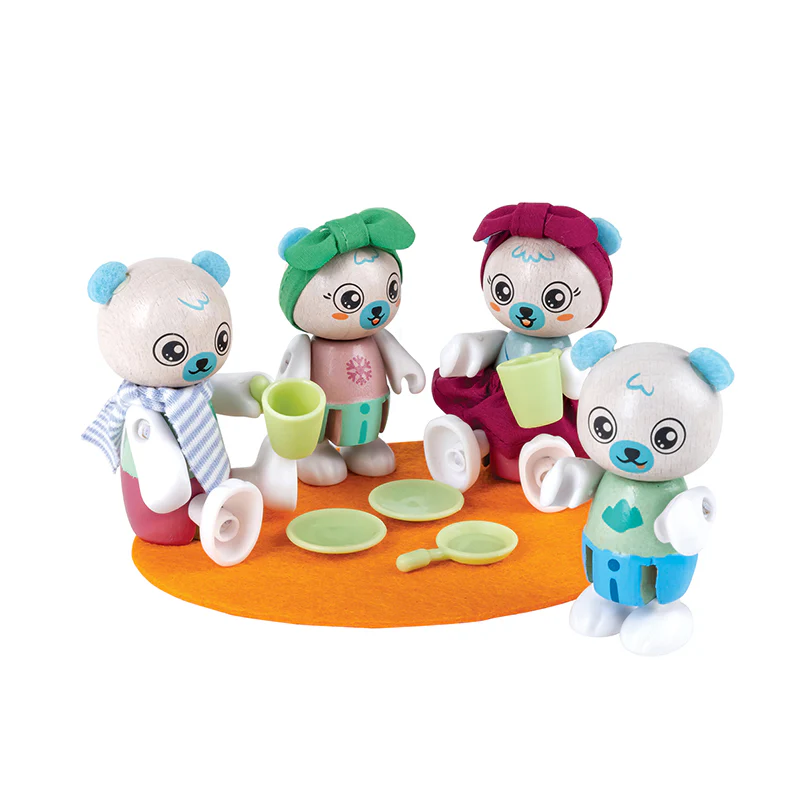 FAMILLE OURS POLAIRE - Boutique Maman & Bébé – Produits Essentiels au Quotidien Love & Green : couches naturels pour bébés
