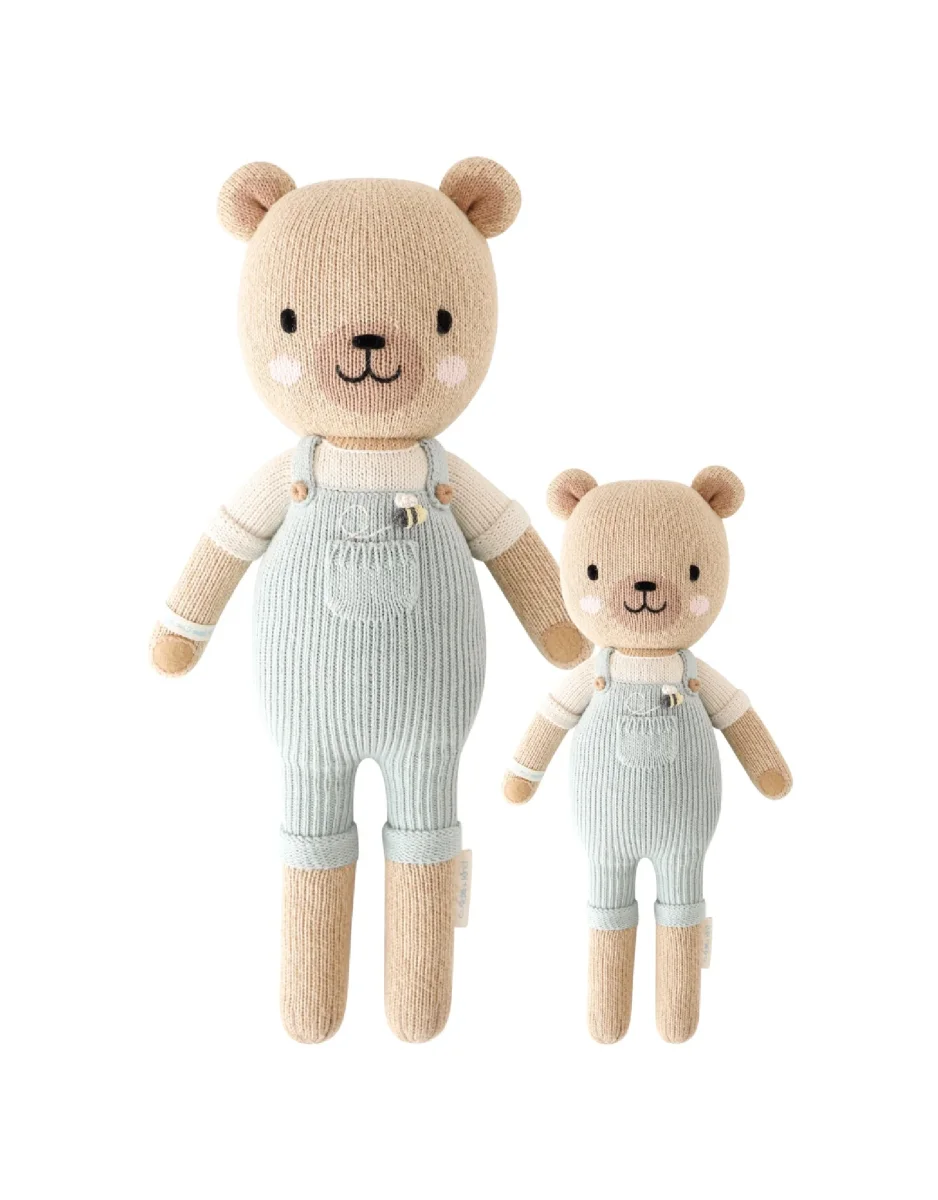 Peluche Charlie ourson miel Cuddle kind Boutique Maman Bébé Produits Essentiels Quotidien