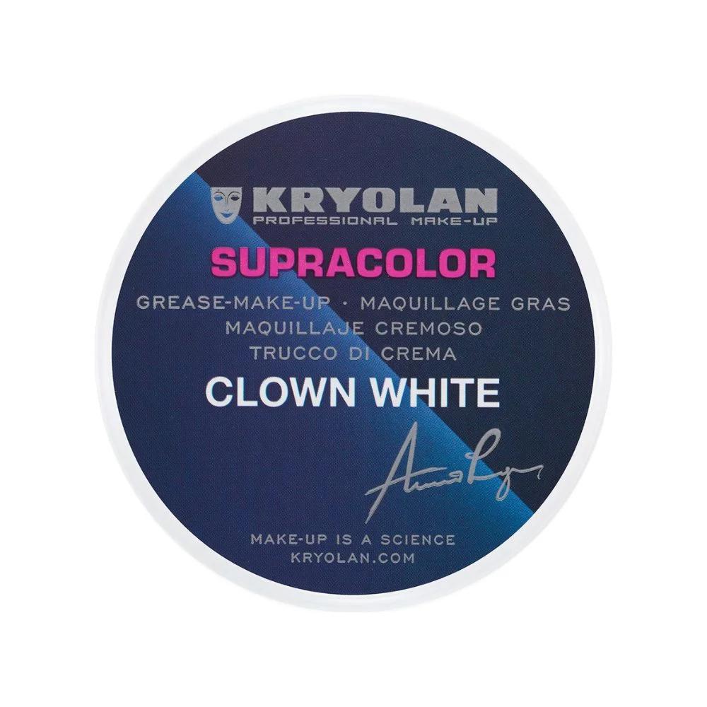 Fard gras blanc de clown – 30g - Organisation de la maison avec Cosplay des solutions de rangement