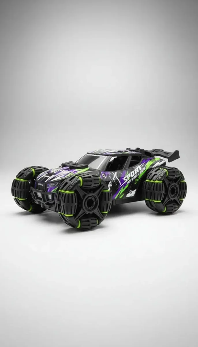 Voiture Télécommandée Stunt Drift 360° – Buggy Tout-Terrain à Roues Spéciales - Vins Rouges Harmonieux pour Chaque Occasion - {'count': 1, 'name': 'King'}