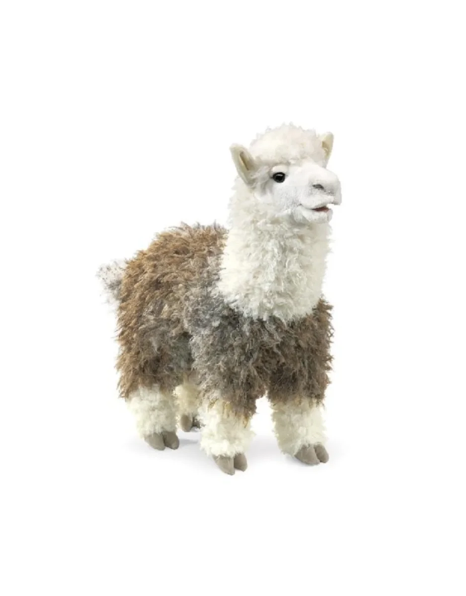 Marionnette Alpaga Folkmanis Boutique Maman Bébé Produits Essentiels Quotidien