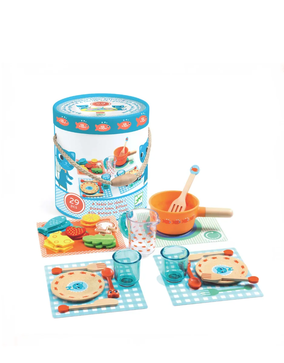 Jeu - Éducatif À table les chats - Djeco - Boutique Maman & Bébé – Produits Essentiels au Quotidien
