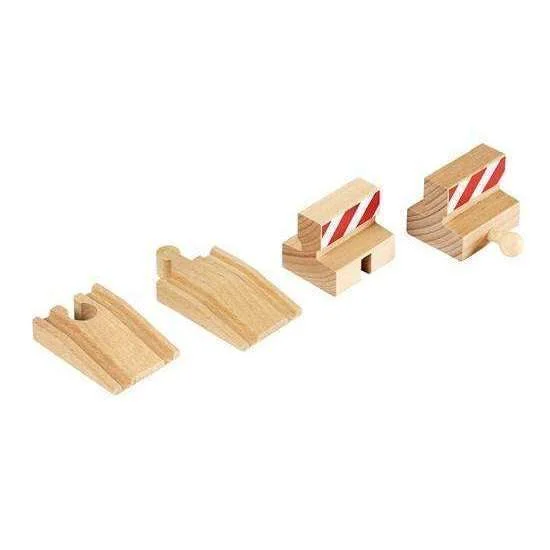 RAMPES ET BUTOIRS EN BOIS POUR CIRCUIT DE TRAIN - Boutique Maman & Bébé – Produits Essentiels au Quotidien - petit train jouet circuit train amp bébé produit