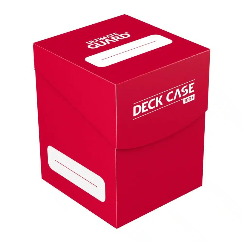 Ultimate Guard boîte pour cartes Deck Case 100+ taille standard Rouge - Saldi Straordinari – Offerte Speciali Disponibili Adesso - deck case boîte carte case taille