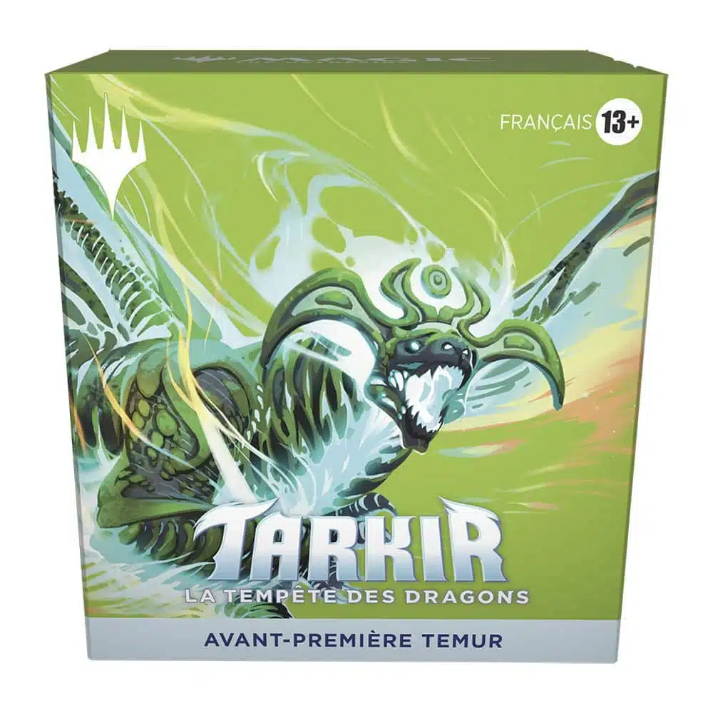Magic The Gathering – Tarkir : la tempête des dragons – Kit d’avant-première Témur – Français (VF) - Saldi Straordinari – Offerte Speciali Disponibili Adesso - booster collector tarkir tempête dragon 8211 kit témur français