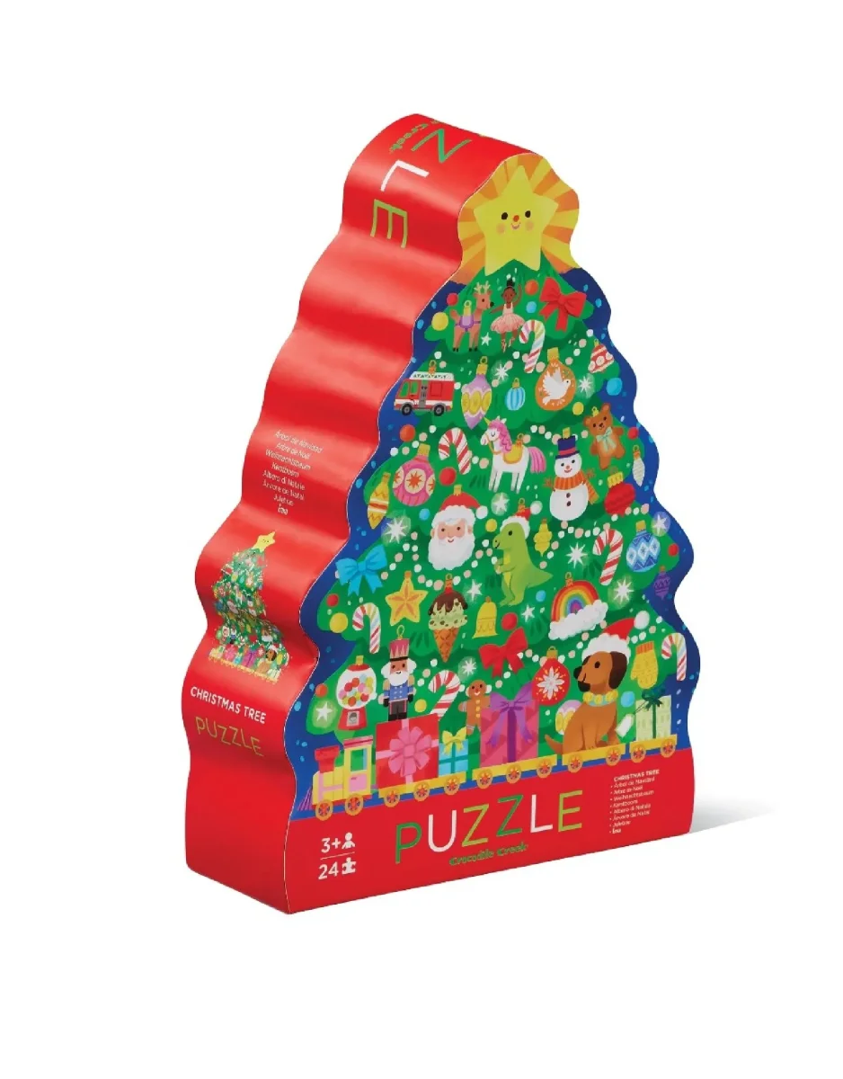 Casse-tête - 24pièces - Sapin de Noël 3+ - Crocodile Creek - Boutique Maman & Bébé – Produits Essentiels au Quotidien - {'count': 1, 'name': 'Archambault'}