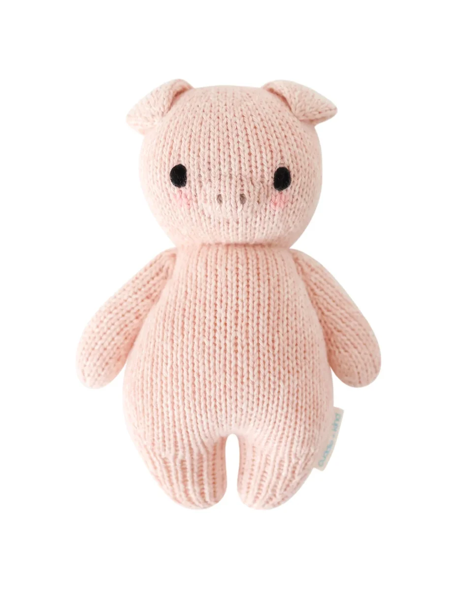 Peluche Bébé cochon Cuddle kind Boutique Maman Bébé Produits Essentiels Quotidien