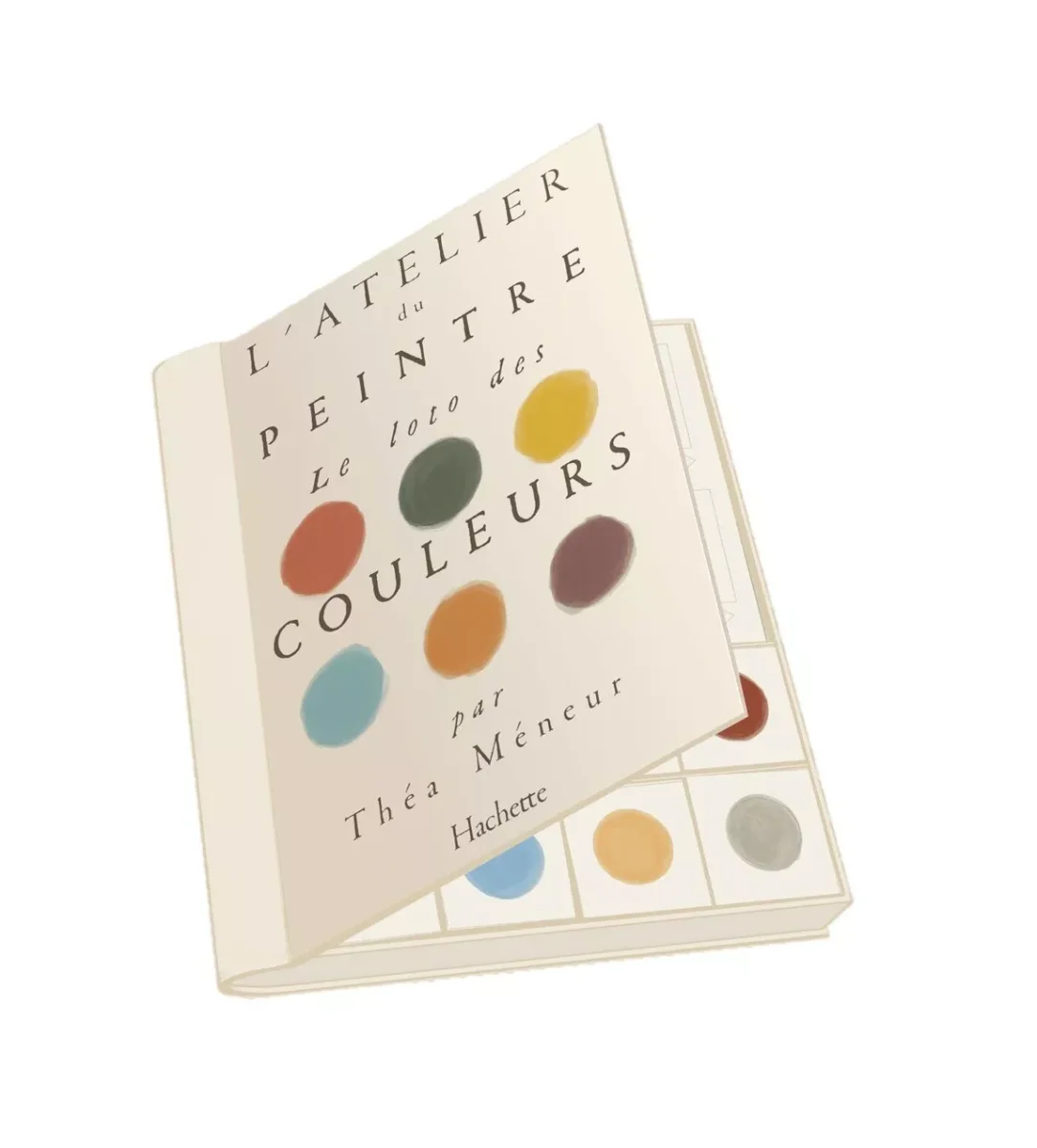 L’Atelier du Peintre, Le Loto des Couleurs – Théa Meneur - Organisation de la maison avec des solutions de rangement - {'count': 2, 'name': 'studio'}