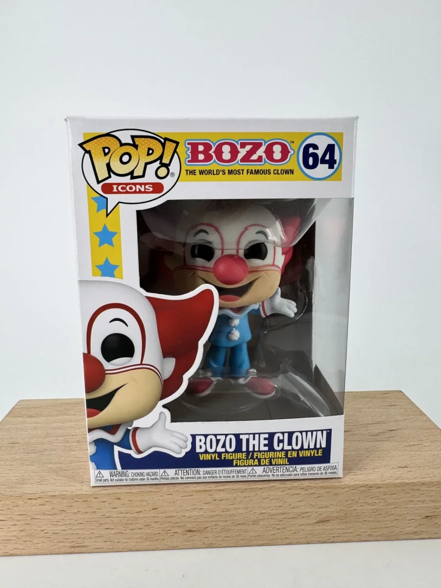 Bozo clown Figurine Funko Pop Icons 64 World’s Most Famous Clown Saldi Straordinari Offerte Speciali Disponibili Adesso